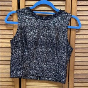 Cropped Sparkle Tank